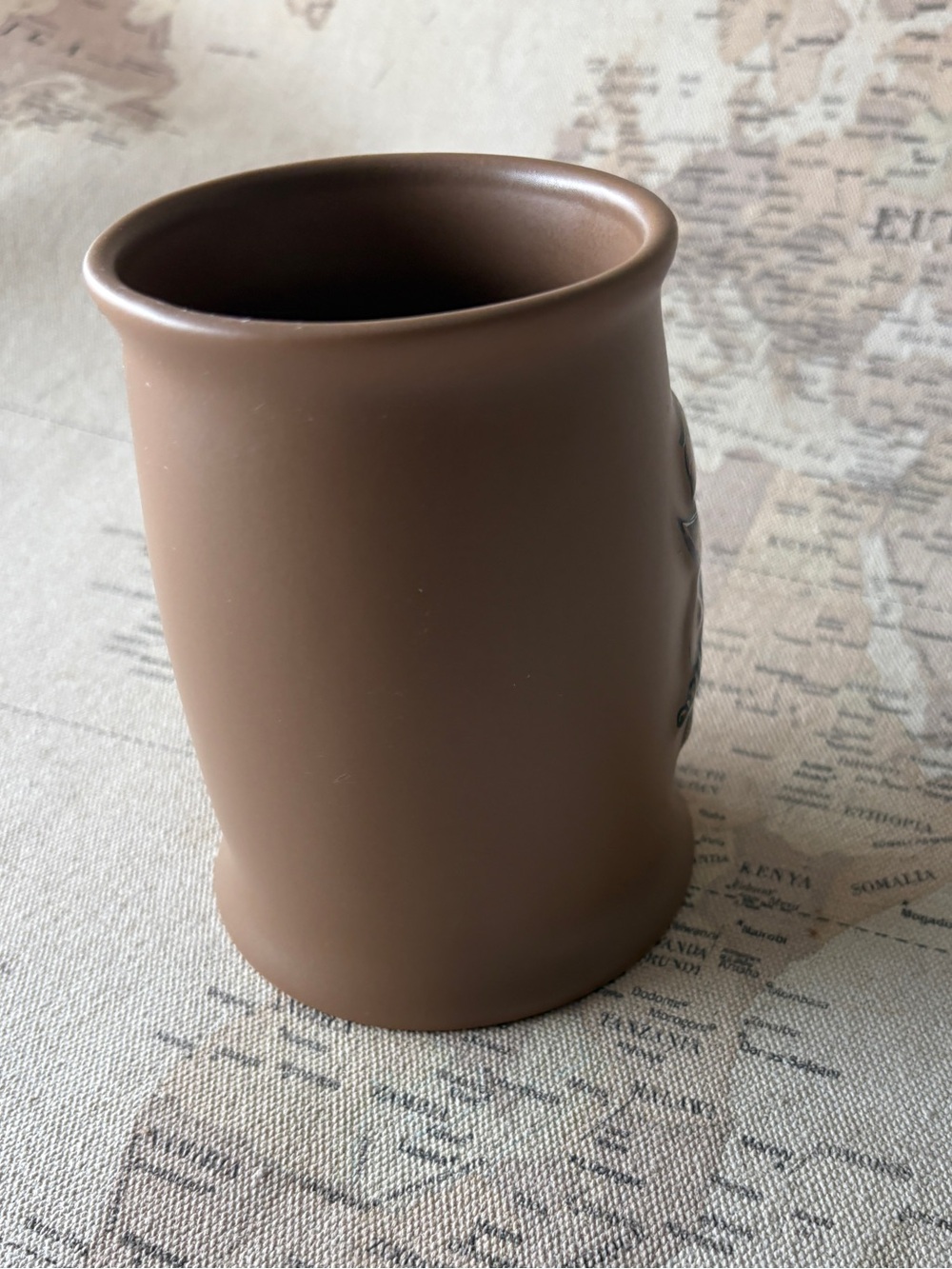 Pirates of the Caribbean 3D Coffee Mug Disney Parks Ceramic Brown Oversized - Picture 5 of 9